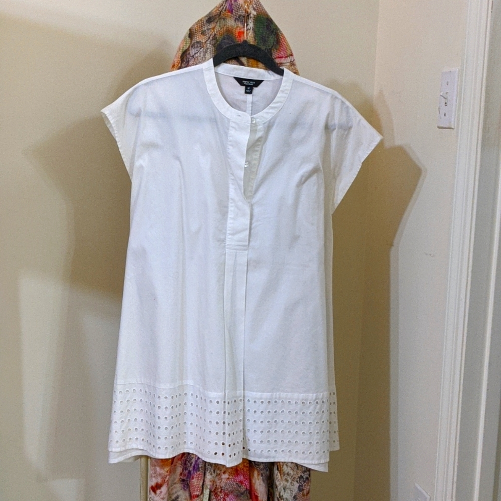 Tunic Summer Short-Sleeve Simply Vera Vera Wang Dress
